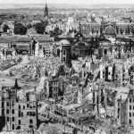 Dresden 1945, destroyed city center
